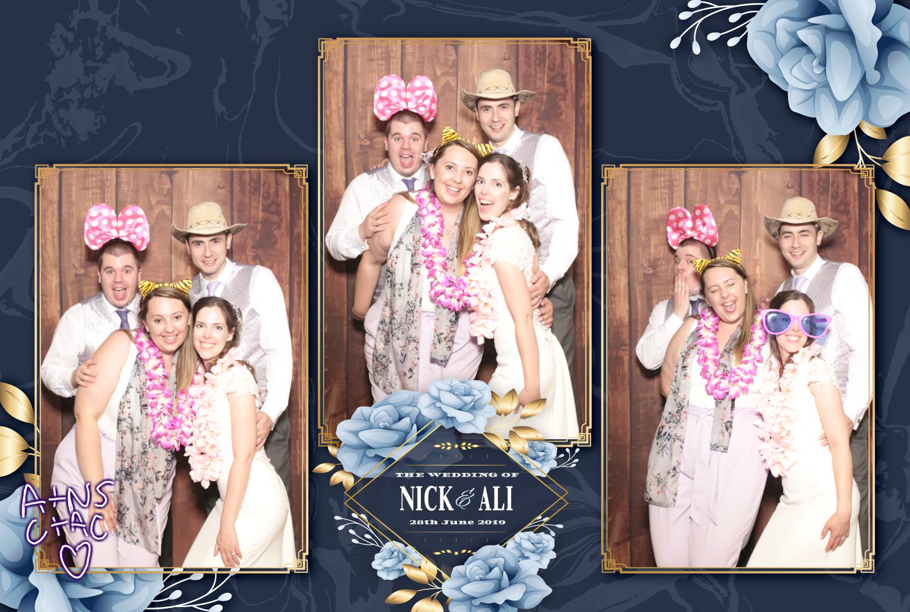 Nick & Ali's Wedding | View more photos from the event at gallery.myphotoboothexperience.co.uk/u/MyPhotoBoothExperienceLtd/Nick-Alis-Wedding